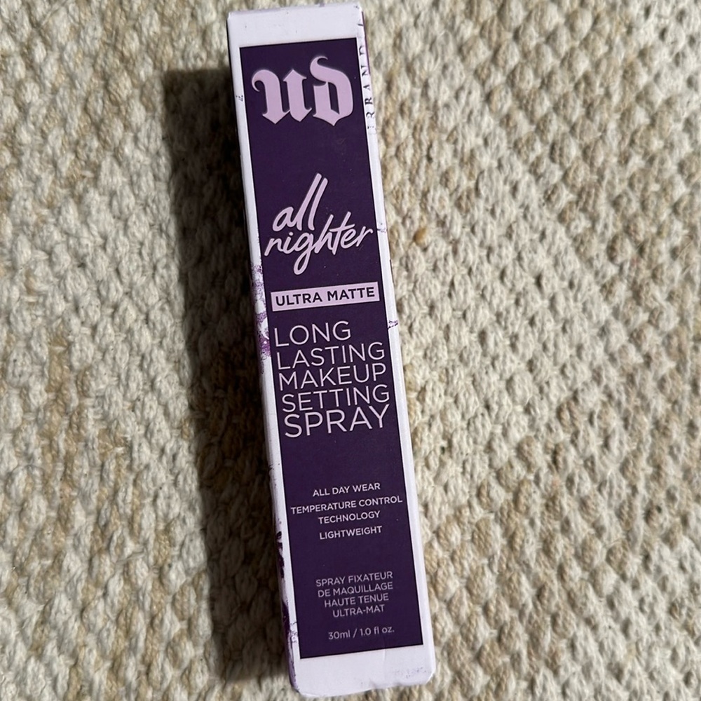 Urban decay all nighter spray